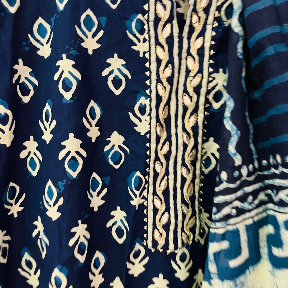 Indigo print beautiful kurta set ! - Picture 6 of 6